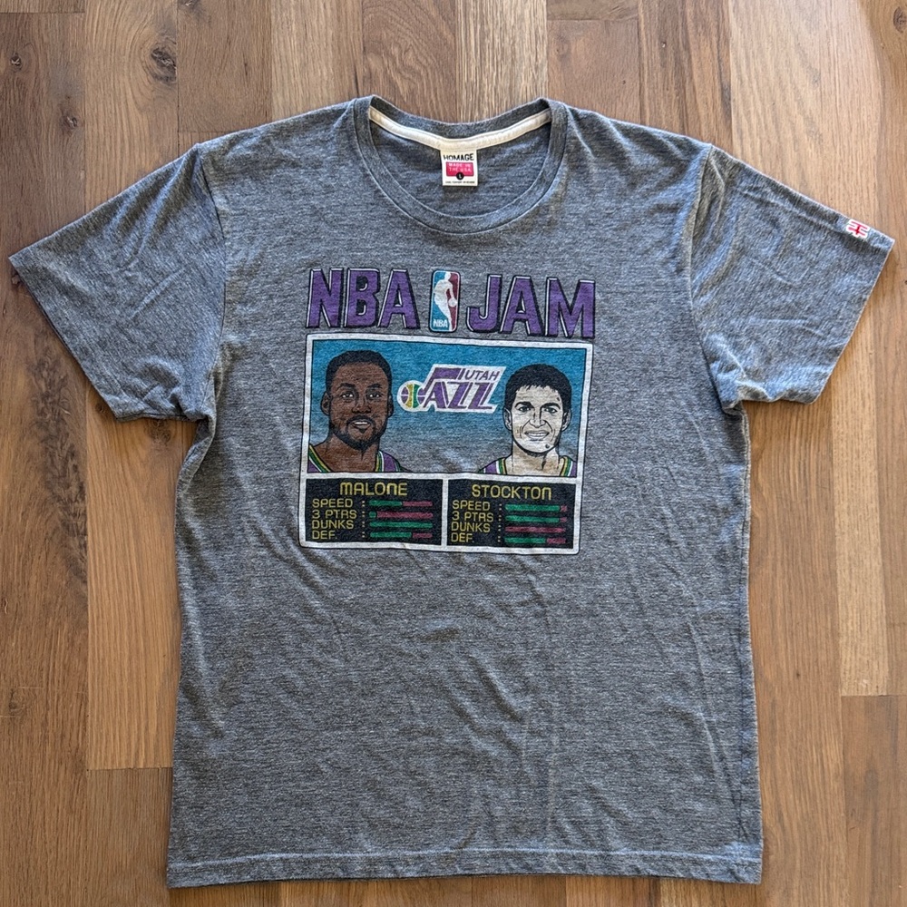 Vintage NBA JAM Utah Jazz T-Shirt